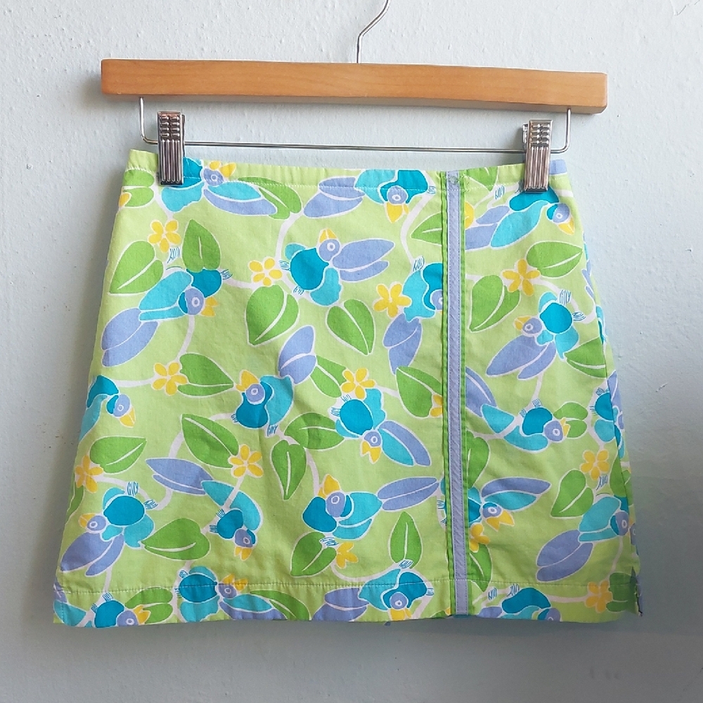 Lovely Lily Pulitzer Girls Parrot Tropical Skort